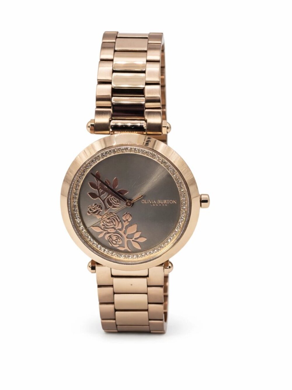 Olivia Burton OB16CB06 Women's Rose Gold Floral Watch 34mm